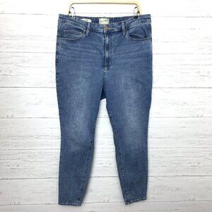 Universal Thread Jeans High Rise Skinny stretch size Juniors 17 length 28"